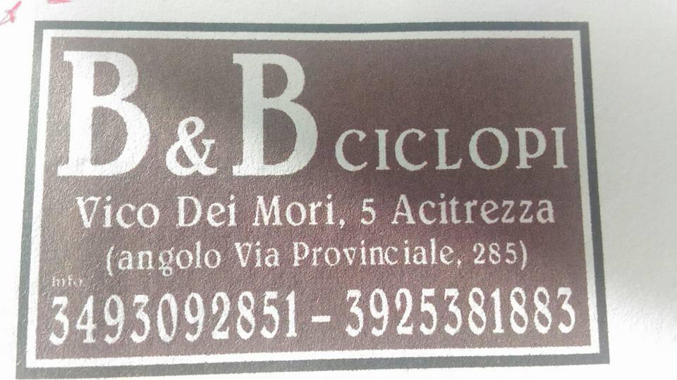 B&B Ciclopi Ачи Кастело Екстериор снимка